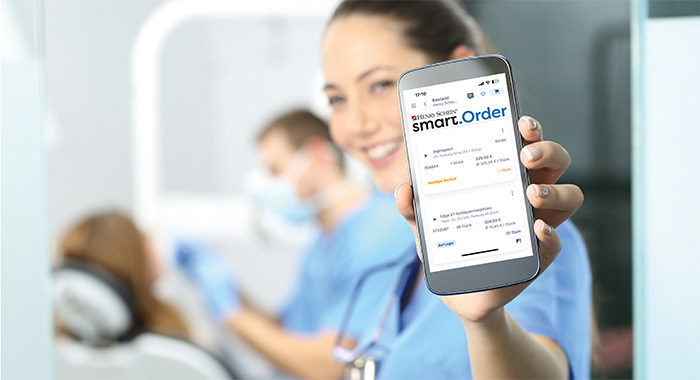 Mehr Zeit für Patienten: Materialwirtschaft einfach digital steuern mit smart.Order 