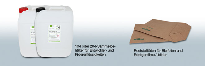 Technischer Service Entsorgung Modul B Röntgenabfälle