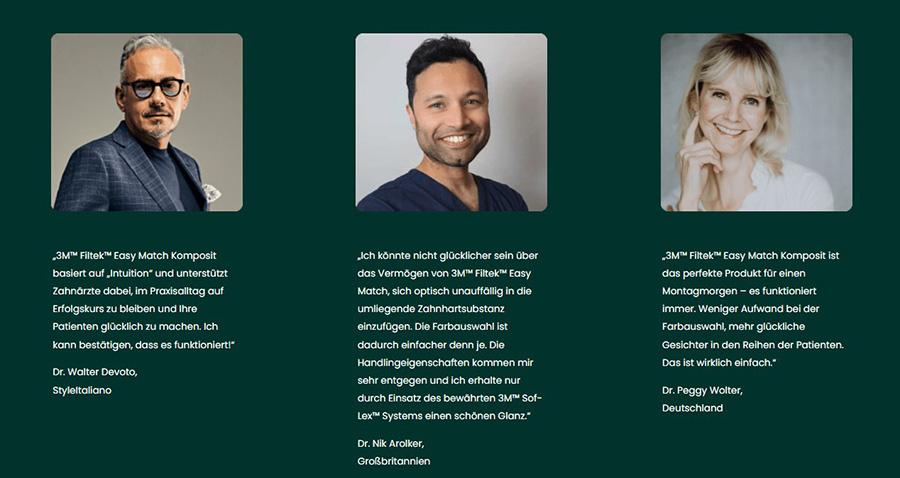solventum das sagen zahnaerzte ueber unsere Produkte